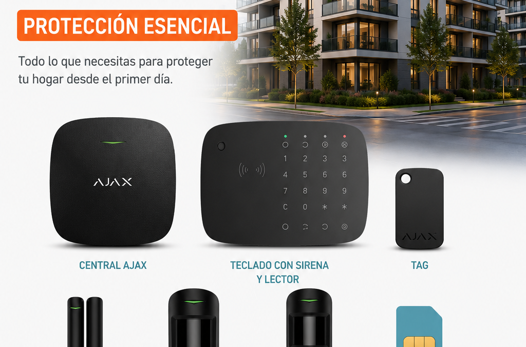 Kit Luna Home | Alarma y Domótica para Pisos